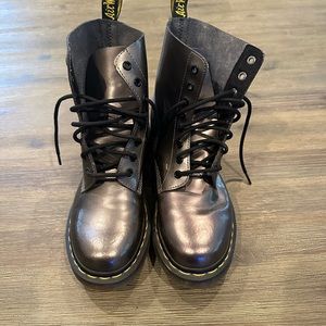 Pewter Doc Martens
